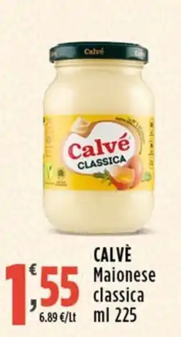 Rossotono Carrefour Calvé Maionese classica offerta