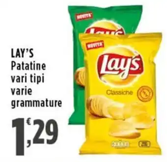Rossotono Carrefour LAY'S Patatine offerta