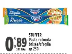 Rossotono Carrefour STUFFER Pasta rotonda brisée/sfoglia offerta