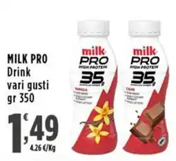Rossotono Carrefour Milk Pro Drink offerta