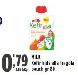 Rossotono Carrefour MILK Kefir kids alla fragola offerta