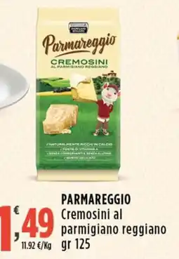 Rossotono Carrefour Parmareggio Cremosini al parmigiano reggiano offerta
