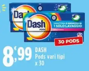 Rossotono Carrefour Dash Pods offerta