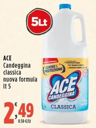 Rossotono Carrefour ACE Candeggina classica offerta