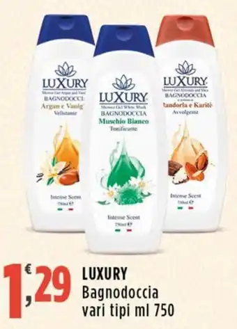 Rossotono Carrefour LUXURY Bagnodoccia offerta