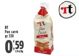 Rossotono Carrefour Pan Carré offerta