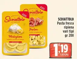 Rossotono Carrefour ScoiattoLO Pasta fresca ripiena offerta