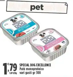 Rossotono Carrefour SPECIAL DOG EXCELLENCE offerta