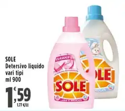 Rossotono Carrefour Detersivo liquido SOLE offerta