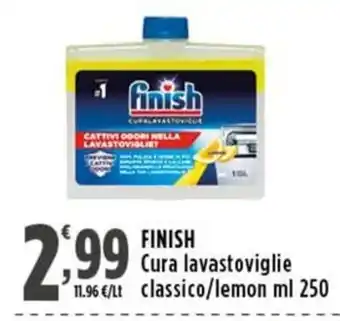 Rossotono Carrefour Finish Cura lavastoviglie classico offerta