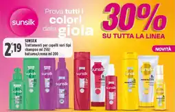 Rossotono Carrefour Sunsilk Trattamenti per capelli vari tipi offerta