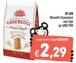 Rossotono Carrefour DI LEO Biscotti Caserecci offerta