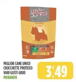Rossotono Carrefour Miglior Cane Unico Crocchette Proteico offerta