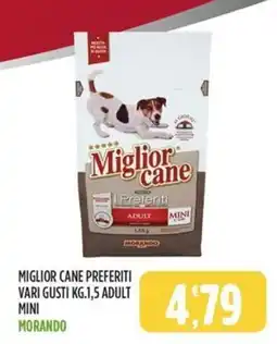 Rossotono Carrefour Miglior cane Preferiti Adult Mini offerta