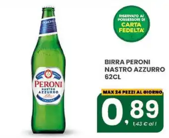 Despar Birra Peroni Nastro Azzurro offerta