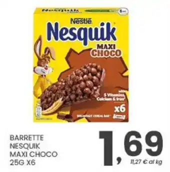 Despar Barrette Nesquik Maxi Choco offerta