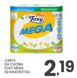 Despar Carta da cucina Foxy Mega offerta