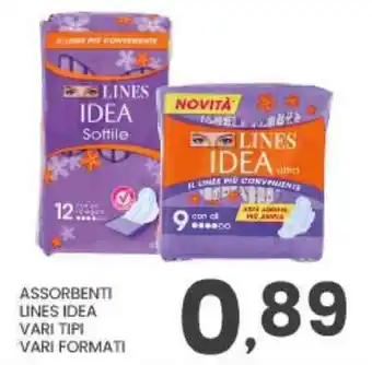 Despar ASSORBENTI LINES IDEA offerta