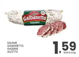 Despar Salame Galbanetto Galbani All'Etto offerta