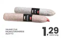 Despar Salame Clai Milano/Ungherese offerta