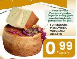 Despar Formaggio Piemontino Valgrana offerta