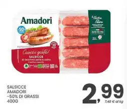 Despar Salsicce Amadori offerta