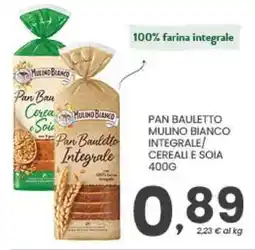 Despar Pan Bauletto Mulino Bianco Integrale offerta