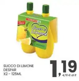 Despar Succo di Limone Despar offerta