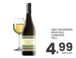 Despar Vino Sauvignon Friuli DOC Cormons offerta