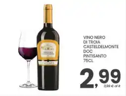 Despar Vino Nero di Troia Casteldelmonte DOC Pintisanto offerta