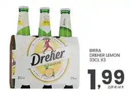 Despar Birra Dreher Lemon offerta