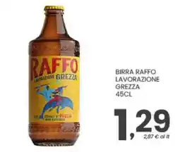 Despar Birra Raffo Lavorazione Grezza offerta