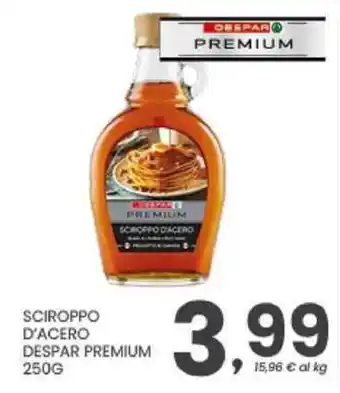 Despar Sciroppo d'acero Despar Premium offerta