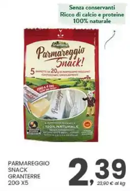 Despar Parmareggio Snack Granterre offerta