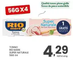 Despar Tonno Rio Mare Super Naturale offerta