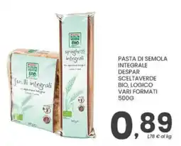 Despar Pasta di semola integrale Scelta Verde Bio offerta