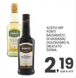 Despar Aceto balsamico di Modena Ponti offerta