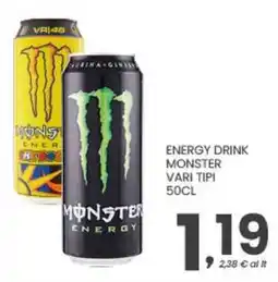 Despar ENERGY DRINK MONSTER VARI TIPI offerta