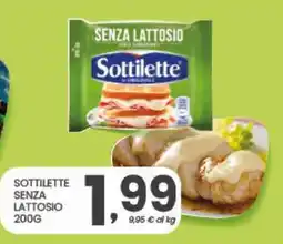 Despar Sottilette senza lattosio offerta