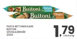 Despar Pasta rettangolare Buitoni Sfoglia/Brisée offerta