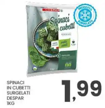 Despar Spinaci in cubetti Despar offerta