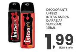 Despar Intesa Ambra D'Arabia/SEXTREME offerta
