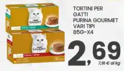 Despar Tortini per gatti Purina Gourmet offerta