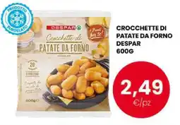 Despar Crocchette di patate da forno DESPAR offerta