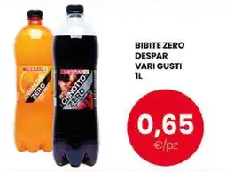 Despar Bibite Zero Despar offerta