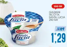 SpesAmica Galbani ricotta Santa Lucia offerta