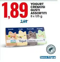 Eurospin YOGURT CREMOSI GUSTI ASSORTITI offerta
