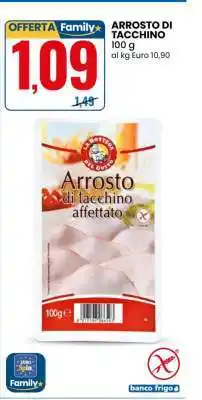 Eurospin Arrosto di tacchino offerta