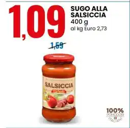 Eurospin Sugo alla salsiccia offerta