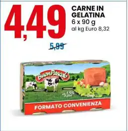 Eurospin Carne in Gelatina offerta